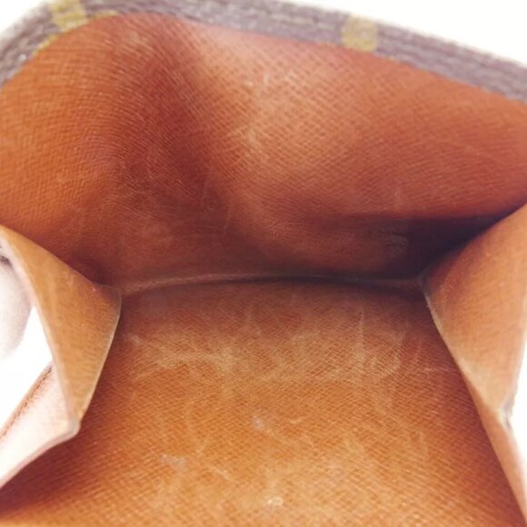 Louis Vuitton W hook purse Monogram beige Monogram canvas Authentic used T10540 - Picture 7 of 9